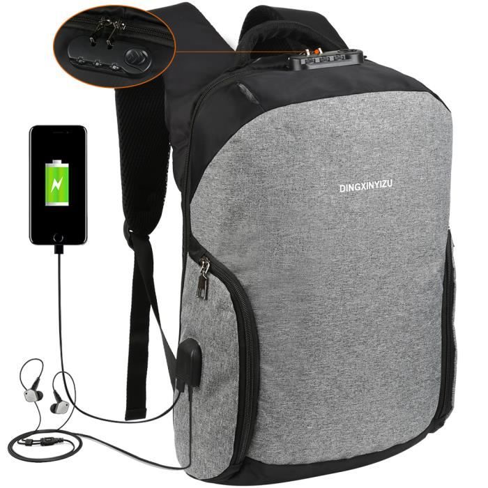Sacoche Pour Imprimante Sac A Dos Pour Ordinateur Portable Gris Fonce Achat Vente Sacoche Informatique 2009370249413 Bientot Le Black Friday Cdiscount