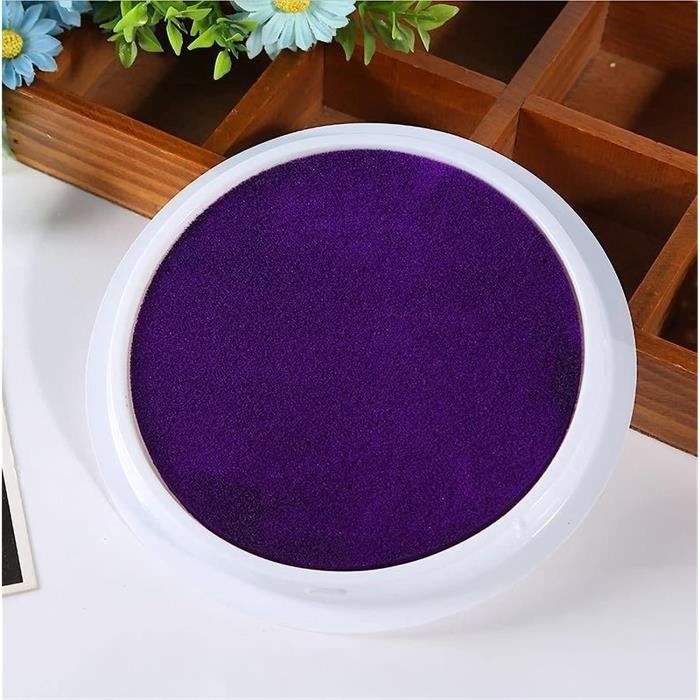 NUOBESTY 2pièces Tampon Encreur Chinois Avec Boîte Tampon Encreur Rouge