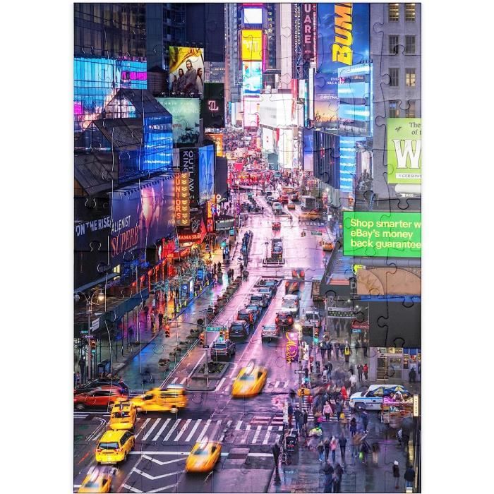 MyPuzzle Galaxy “Bellezze Gialle Nell’Albero Dei Fiori” – Puzzle Premium 200 Pezzi – Stampato Su Carta FSC, Spessore 2 Mm – 48x34 Cm