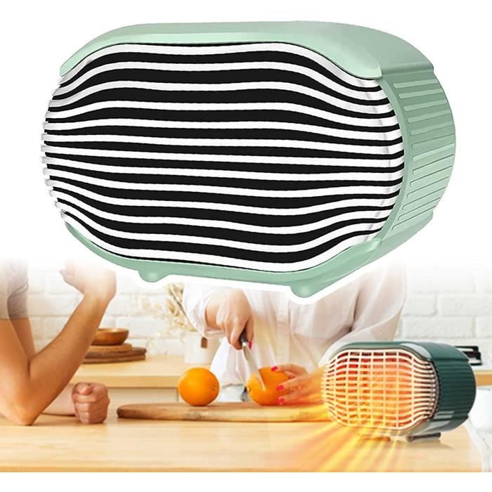 Chauffage D’Appoint 800W 3 En 1 Avec Humidificateur - Radiateur Soufflant Céramique PTC Oscillant - 7 Lumières LED