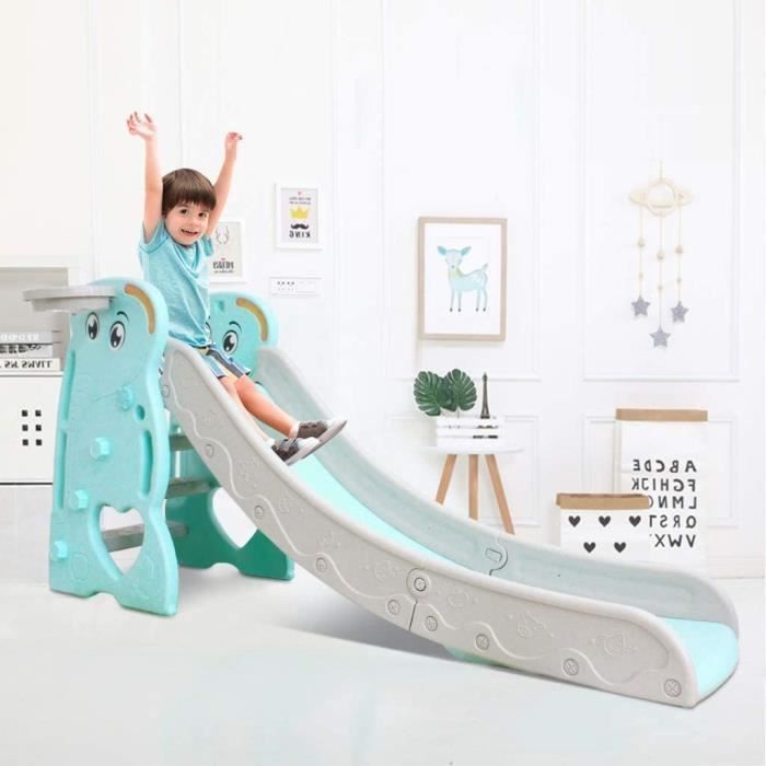 Toboggan pour bébé, Toboggan pour Enfants 3 en 1, intérieur et