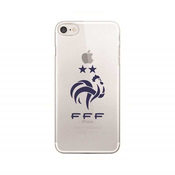 IPhone 7 - 8 - Coque Rigide FFF 2 Deux Etoiles - Champions du ...