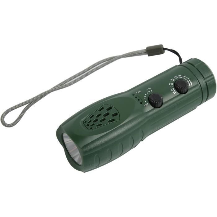 Radio Portable AM/FM - Transistor à Piles AA - Haut-parleur Intégré - Pour Maison, Voyage Ou Urgence - Format Poche