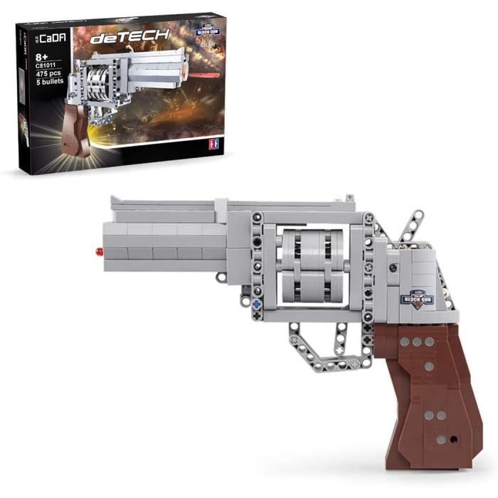 Oeasy Technic Pistolet Blocs de Construction, 475 Pièces Jouet Pistolet  Revolver avec des Balles, Compatible avec Lego - Cdiscount Jeux - Jouets
