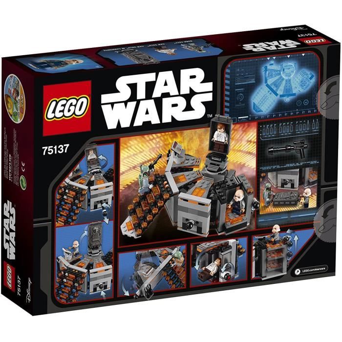 Jeu de construction LEGO - Star Wars - Chambre de congélation carbonique 75137 - 231 pièces