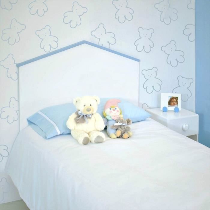 Bainba Tete De Lit Enfant Cabane Bleue 90 Cm Achat Vente Tete De Lit Tete De Lit Pour Enfants Cdiscount