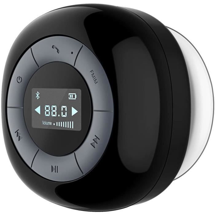 VTIN Relaxer Enceinte Bluetooth Portable FM Radio de Douche Haut