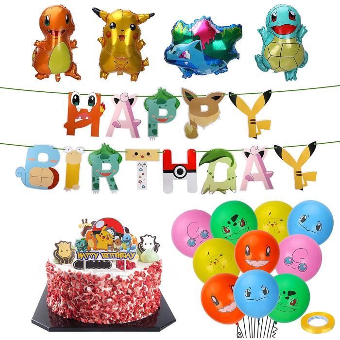 Anniversaire Pokemon Ballons Aluminiumdecoration De Pokemon Themedecoration Anniversaire Pokemonkit Anniversaire Fete Pokemon D 910 Cdiscount Maison