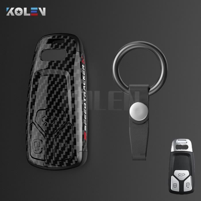 Porte clefs Audi S-Line effet carbone main image 1