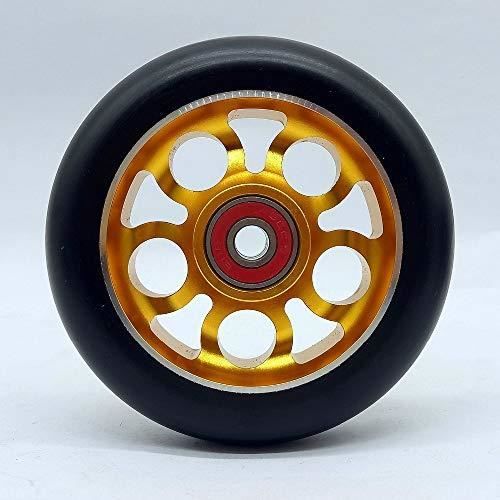 Roue de Scooter 200mm en PU ABEC-7 pour Adulte - SODIAL - Noir Transparent - Achat / Vente Roue