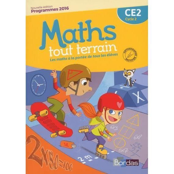 Livre Maths Tout Terrain Ce2 Programmes 16 Edition De L Eleve Cdiscount Librairie