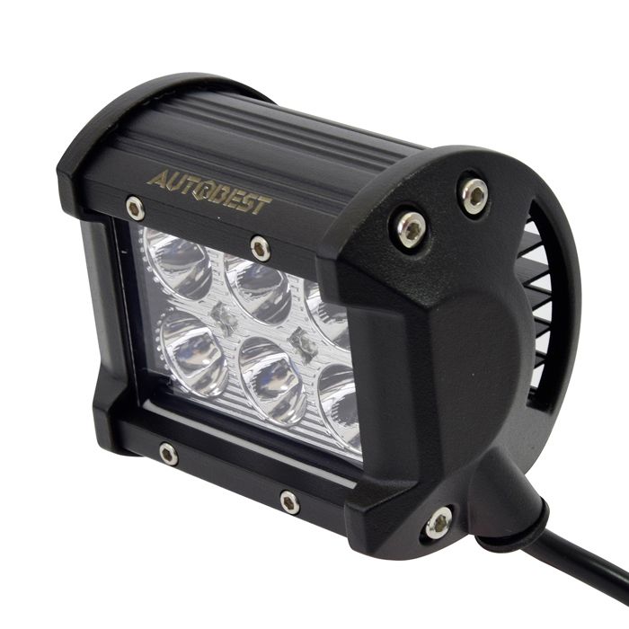 Feux de travail carré 6 led 18 W