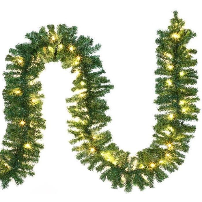 Guirlande De Noel Lumineuse 10m 200 Led Sapin Artificiel Decoration De Noel Interieur Exterieur Achat Vente Guirlande De Noel Bientot Le Black Friday Cdiscount