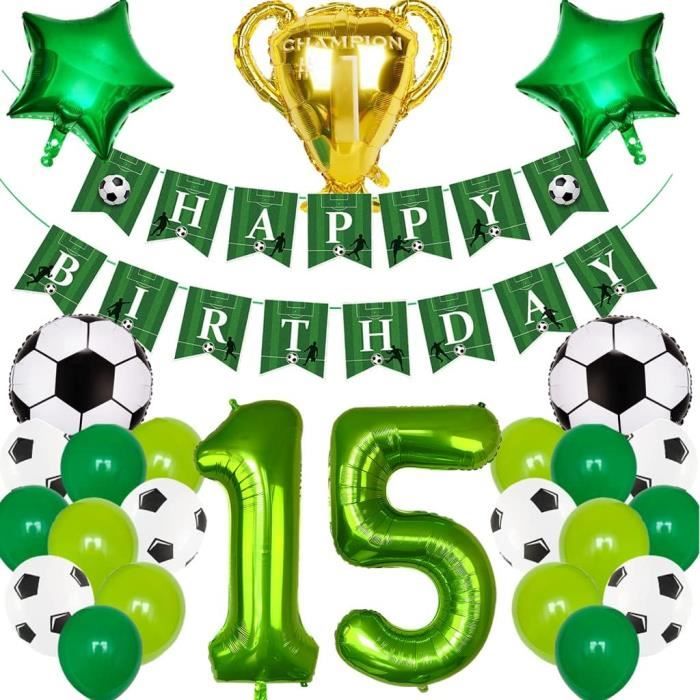 Lot De 51 Décorations De Gâteau Football - Thème Coupe Du Monde Anniversaire Enfant