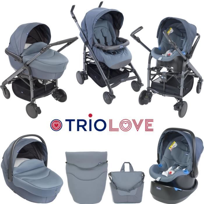 Cdiscount poussette hot sale chicco trio