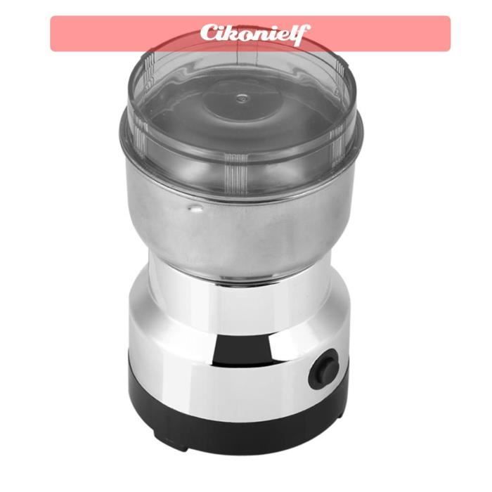 Moulin à Café Électrique Oldmoom - Broyeur Grains Grande Capacité 500ml
