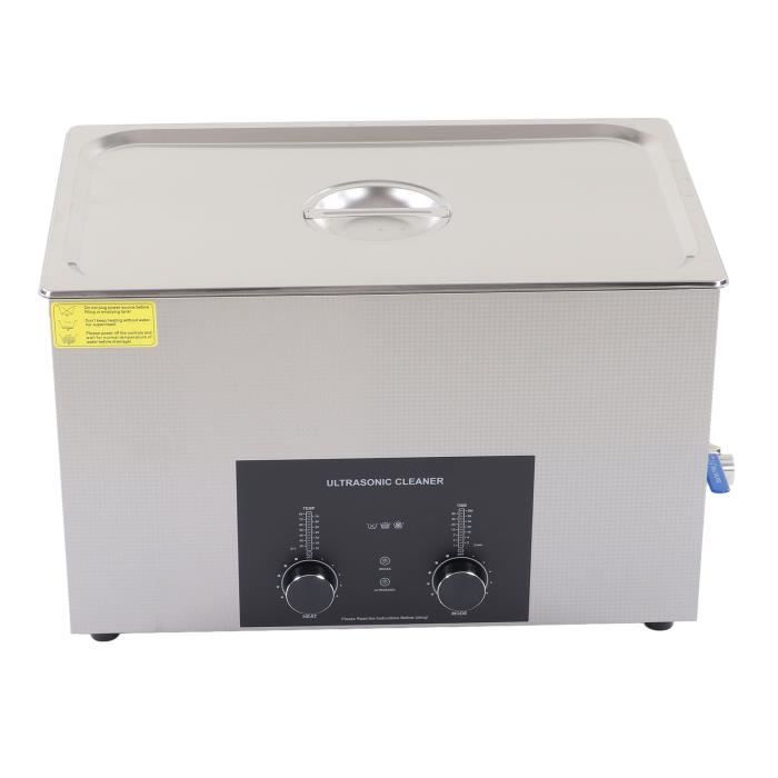 EJ.life Machine de nettoyage à ultrasons Machine de dégazage à ultrasons  réglable pour nettoyeur à ultrasons 30L pour