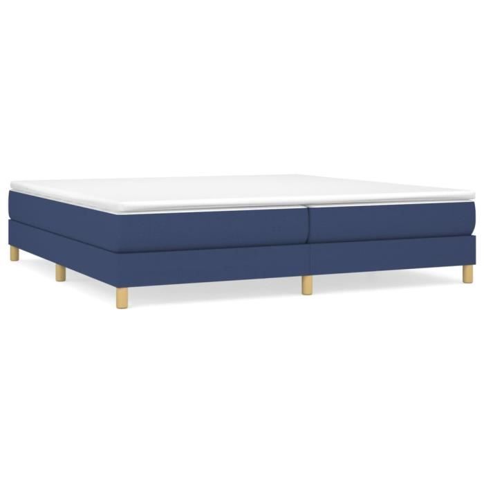 Sommier à ressorts de lit - ESTINK - SWT - 200x200 cm - Bleu