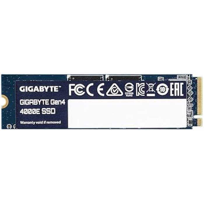Disque SSD M.2 – GIGABYTE – 4000E – 250 Go – PCIe 4.0 x4 – NVMe 1.4