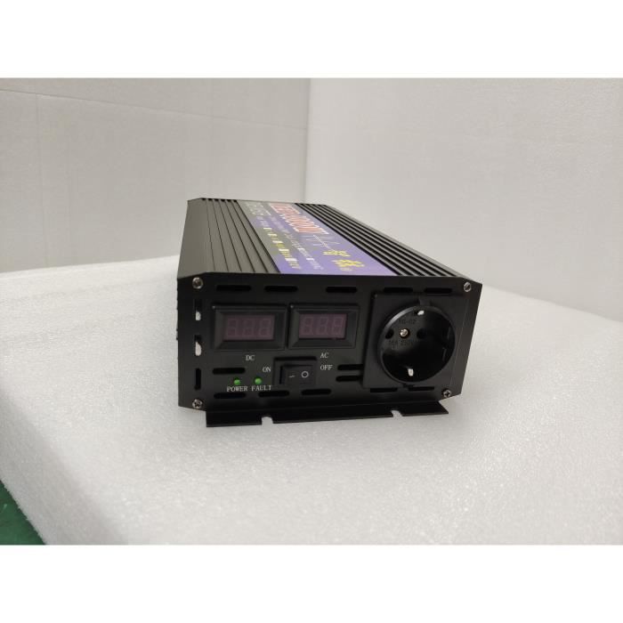 Convertisseur 12V à 220V 3000W onde pur sinus - Onduleur,EU