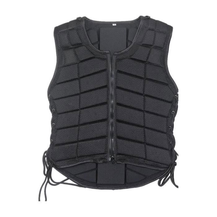 Gilet De Saut équestre INTEC FLEX RIDER, Protection Corporelle, Taille 28L, Bleu