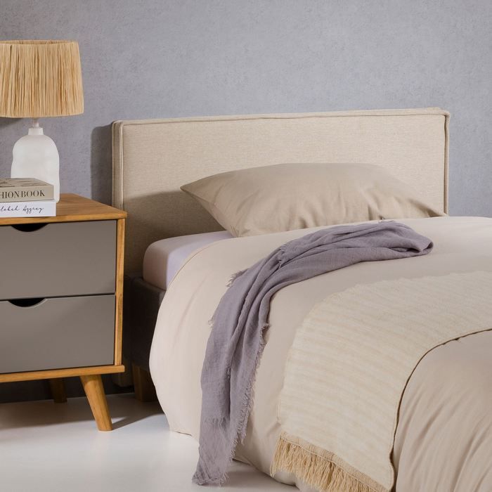 Tête De Lit Rembourrée YOLAN 90 Cm - Design Moderne Et Douillet Pour Chambre