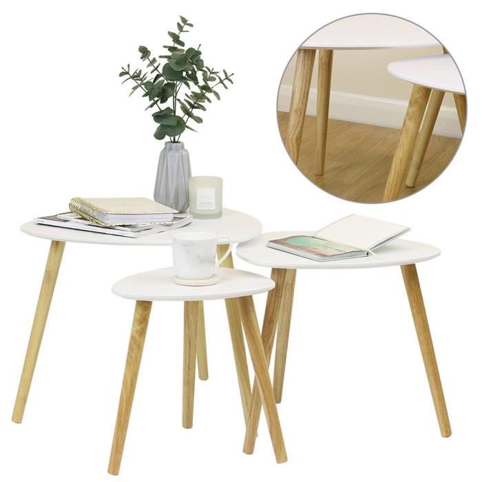 Table A Manger En Forme De Goutte D Eau Leshp 3pcs Table Basse Scandinave Forme De Goutte D Eau Blanc Achat Vente Table Basse Leshp 3pcs Table Basse Scan Cdiscount