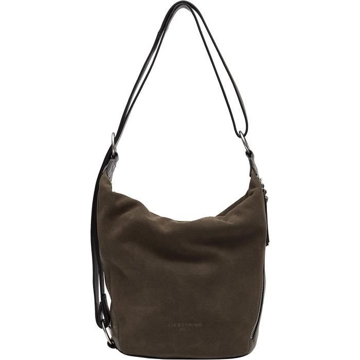Liebeskind Sally-Paris 4 PT Arrugado-ártico, Bolso Para Mujer, Azul
