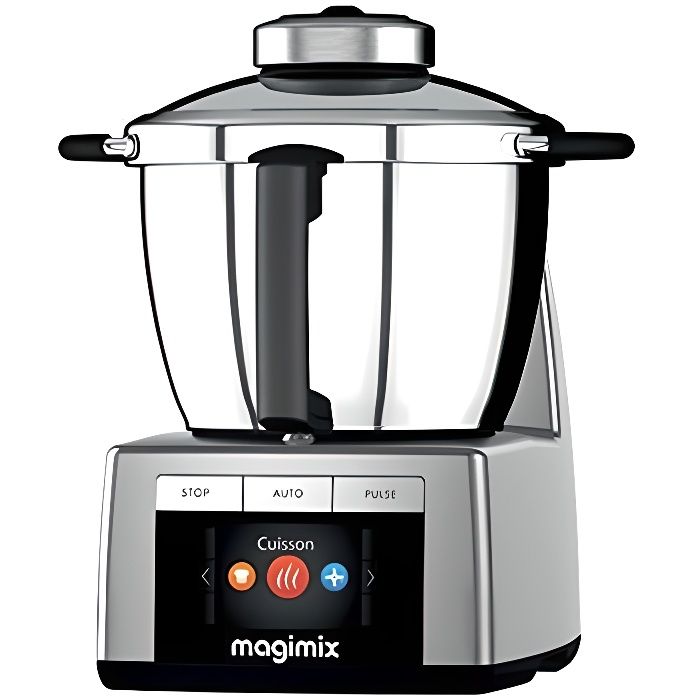 Robot cuiseur Magimix Cook Expert Fonction cuisson Chrome satiné