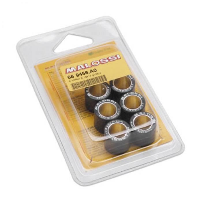 Lot De 6 Galets De Variateur 19x17 Mm 5.5g à 12g Pour Maxi Scooter 125cc - Rouleaux Variateur
