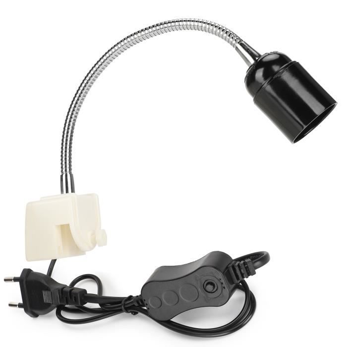 Comparer les prix de minifinker Support Lampe pour Chauffage Tortue UVB Spectre Complet UVA 220V E27