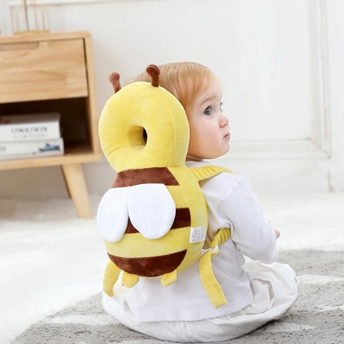 Coussin De Protection Tête Bébé - Sac à Dos Rembourré Réglable Pour Apprentissage Marche 4-24 Mois