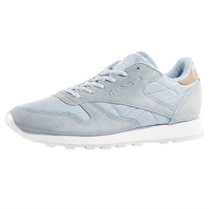 basket reebok femme bleu