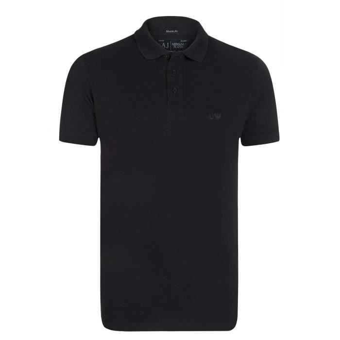 polo armani noir