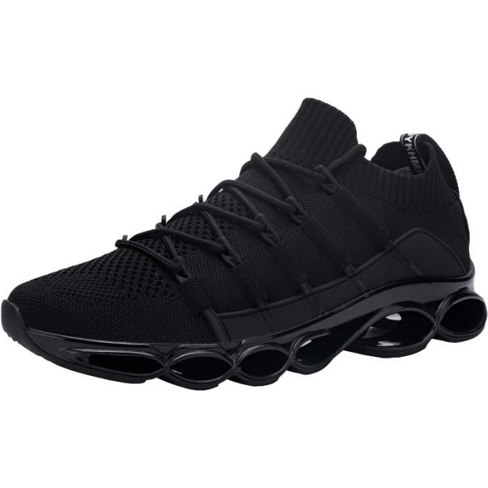 DYKHMILY Chaussure de Securité Homme Légère Coussin dair Chaussures de Travail Embout Acier Protection Respirante Confortable 