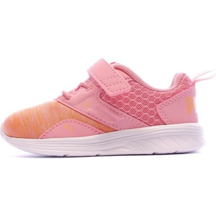 puma suede enfant rose