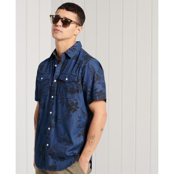 Chemise en jean superdry on sale