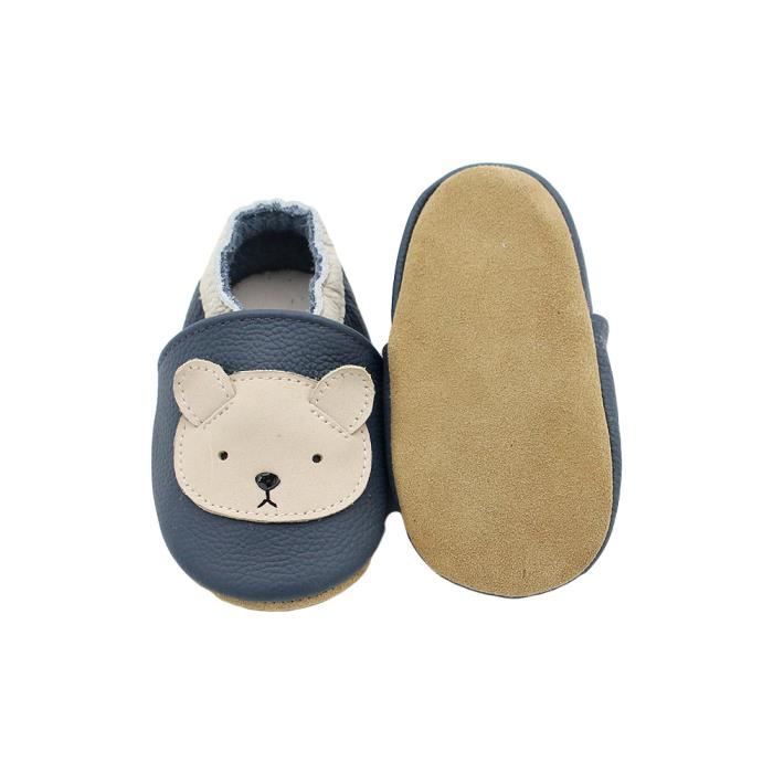 Chausson on sale cuir fille