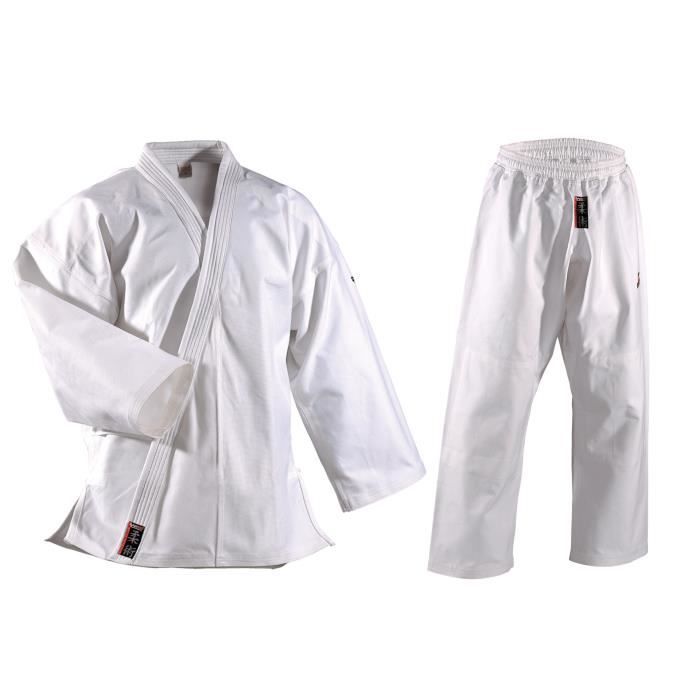 Danrho Pantaloni Ju-Jutsu Shogun Plus – 200 Cm, Nero, Cotone Pesante 14oz