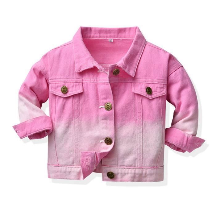 Chemise en Jean B b Mixte Enfant Denim en Coton Couleur graduelle