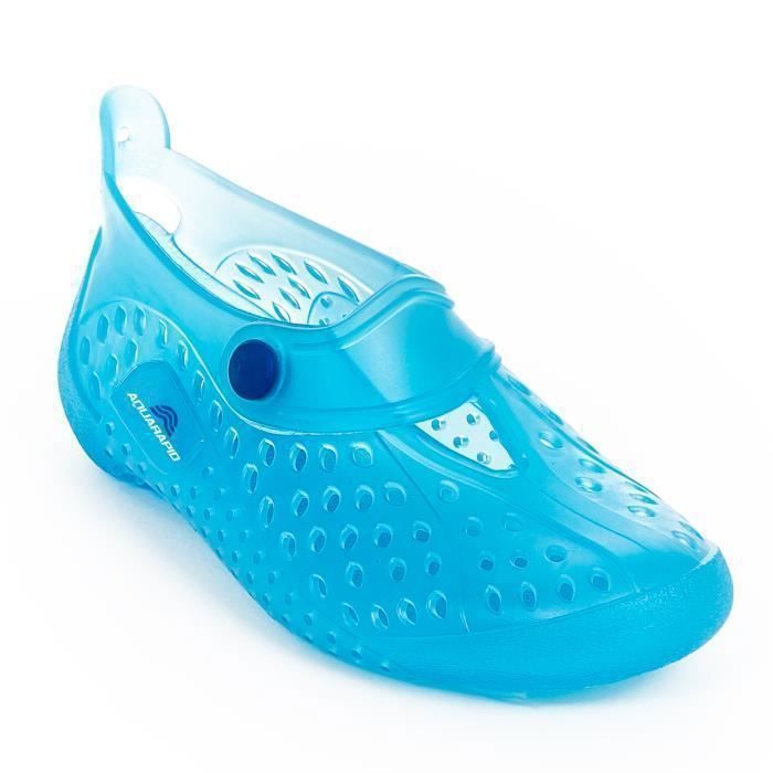 Chaussures de natation aquatiques enfant Aquarapid Gal - tourquoise - 29/30