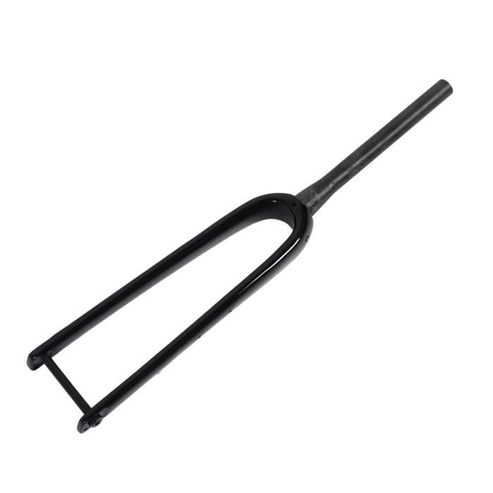 Fourches chromées TSUNAMI pour vélo de route acier Chromoly 4130 700C fourche rigide 1 1/8 28.6mm ein à étrier argent classique  18