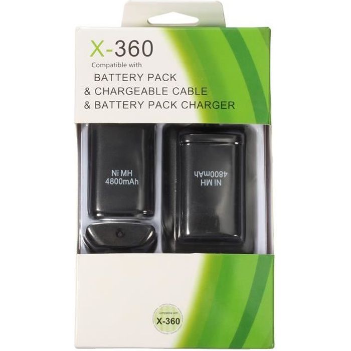 Batterie rechargeable xbox 360 Achat / Vente pas cher
