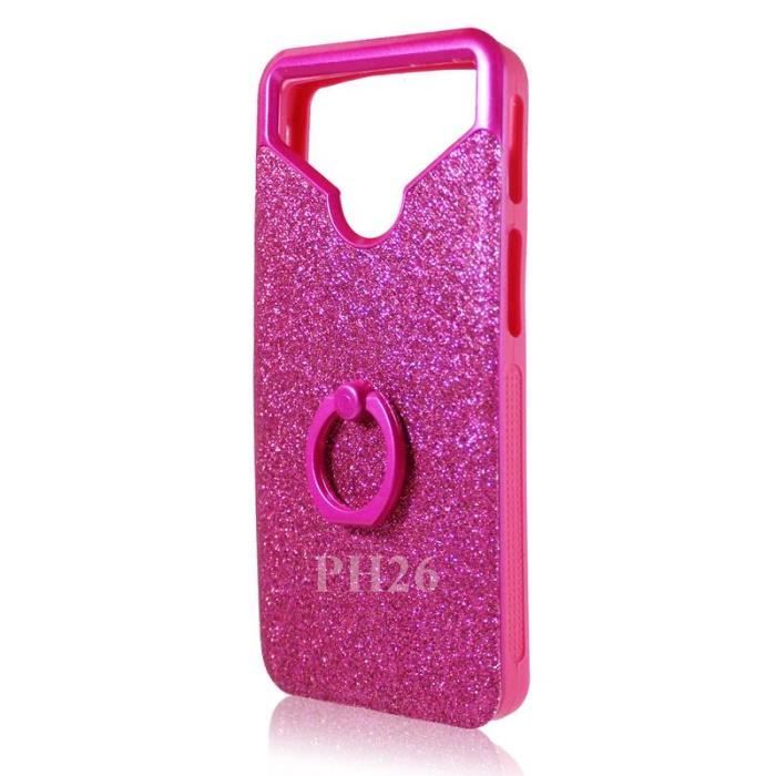 adorehouse Wiko Tommy 3 Coque Etui Flip Paillette Brillante Bling Glitter Luxe 3D Cristal Sparkle Strass Case de Protection PU Holster Cuir Portefeuille Anti Choc Porte-carte Housse 