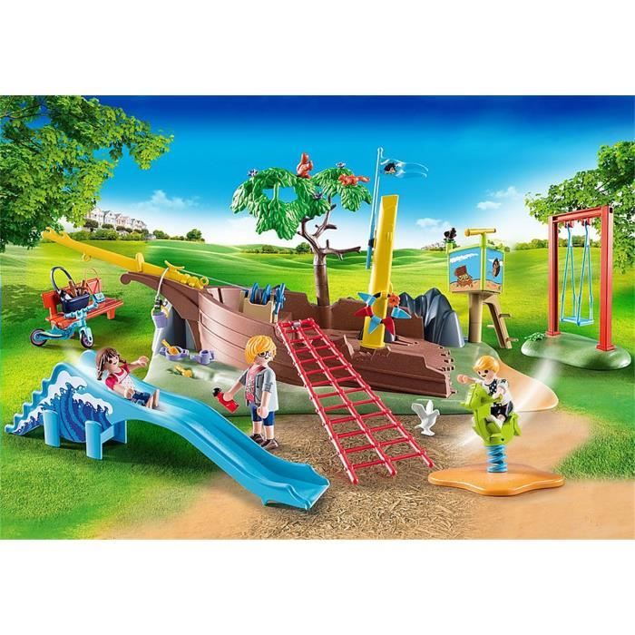 Lot Playmobil parc enfants aire de jeux