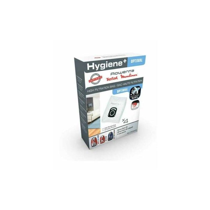 Rowenta ZR200520 Sac Haute Filtration Hygiene OPTIMAL Blanc