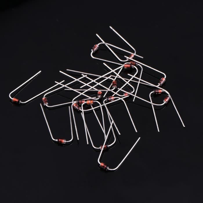 COC-7616725013282-diode Zener Diode, 200pcs 1N4738 1N4748 Kit électronique D'assortiment de COC-7616725013282-diode Zener Diode, 200pcs 1N4738 1N4748 Kit électronique D'assortiment de