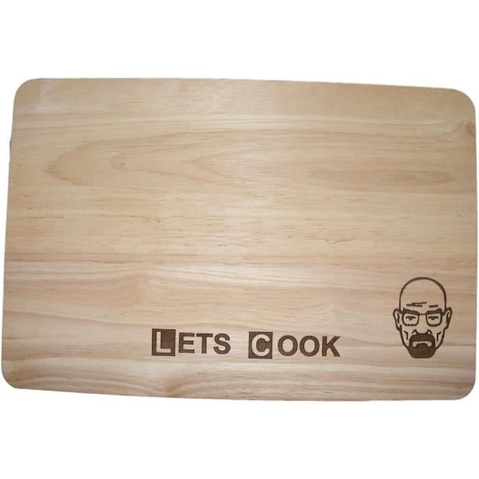 Holzlöffel Mit Breaking Bad Gravur – “Let’s Cook” & Walter Heisenberg Motiv, 25 Cm, Küchenaccessoire