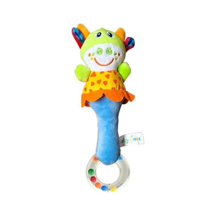 Bebe Jouet Hochet Clochette Dessin Anime Vache Peluche Eveil Jouets Mignon Animal Enfant Cadeau Cdiscount Puericulture Eveil Bebe