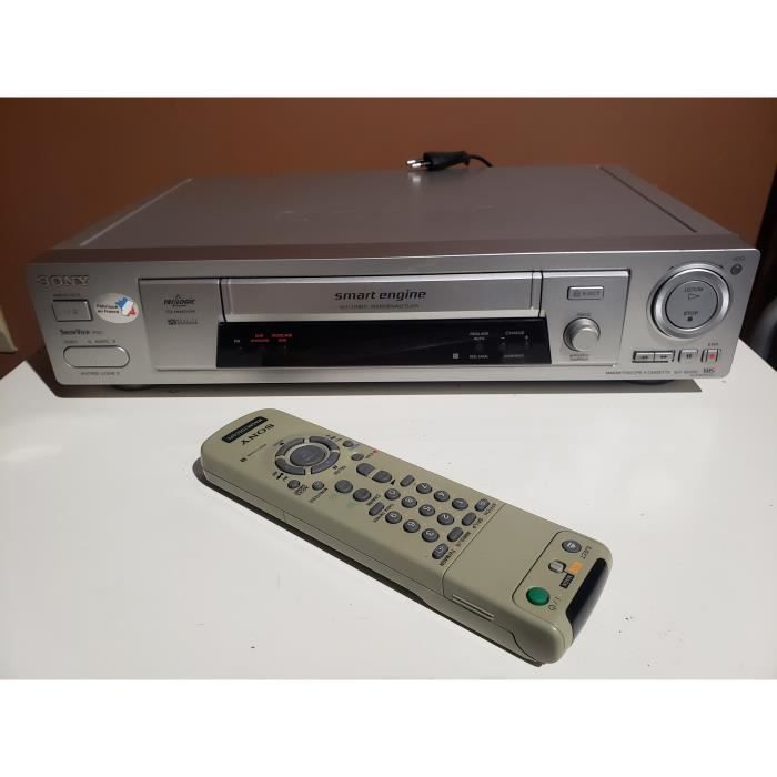 MAGNETOSCOPE SONY SLV-SE800 6 TETES HiFi Stereo Lecteur ENREGISTREUR K7 Cassette Video VHS VCR + TELECOMMANDE